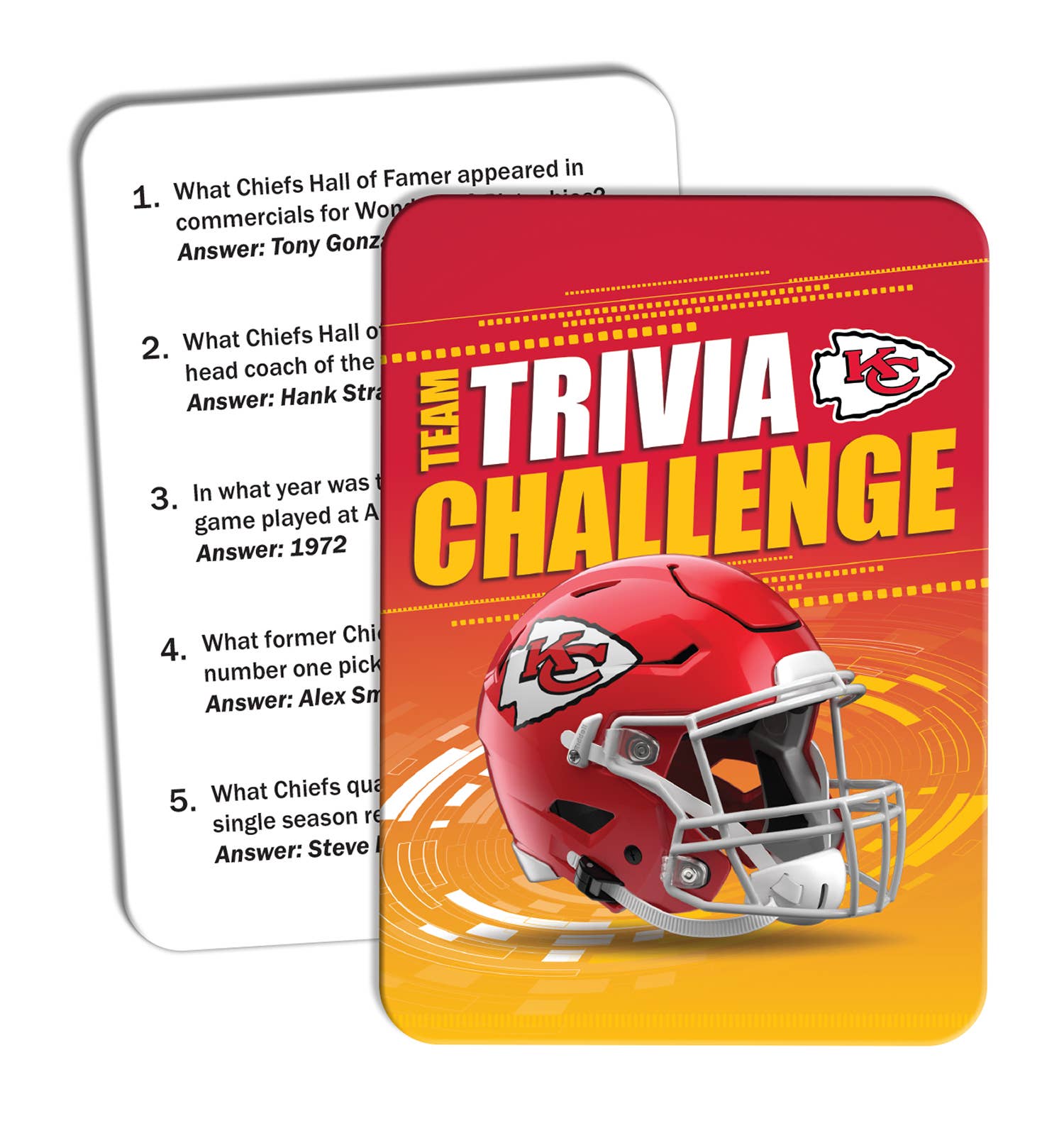 Masterpieces Puzzles - Wholesale Card Game - Kansas City Chiefs Trivia Challenge1