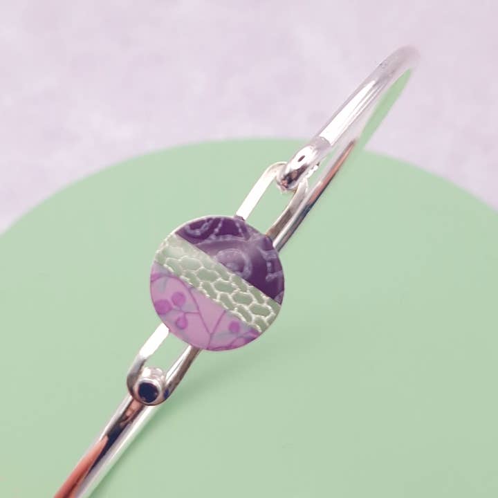 Bangle - Purple Haze for wholesale by Circle & Dash