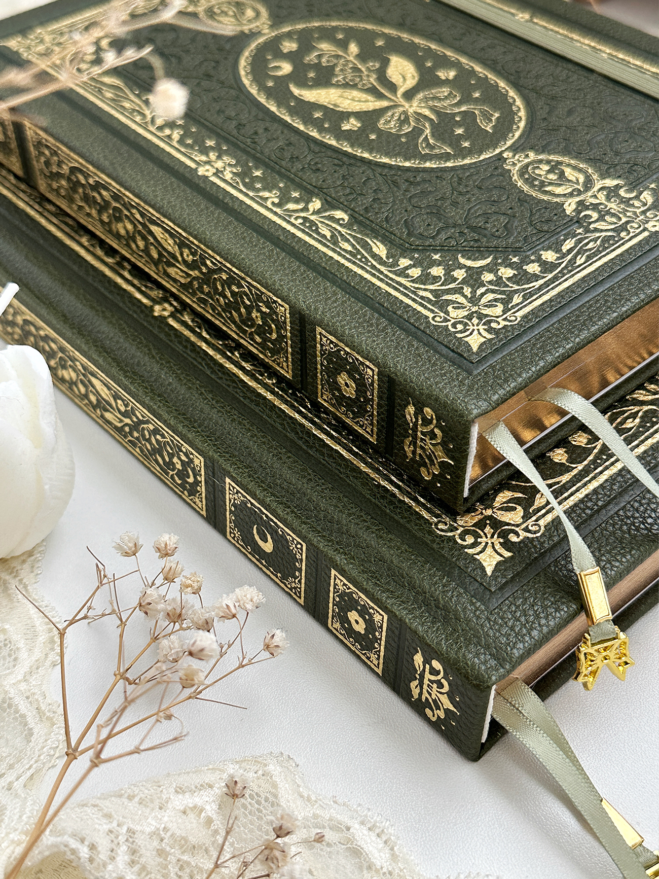 leelajournals – wholesale Notebook – 160 gsm | B5 | lily of the valley spell book (dotted)9