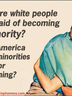 MAGNET: Porque é que as pessoas brancas têm tanto medo de se tornar um por atacado de Ephemera