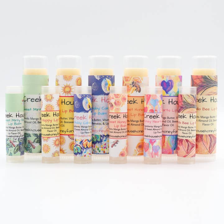 Creek House Honey Farm – wholesale Lip Balm – Beeswax Lip Balm-GIANT