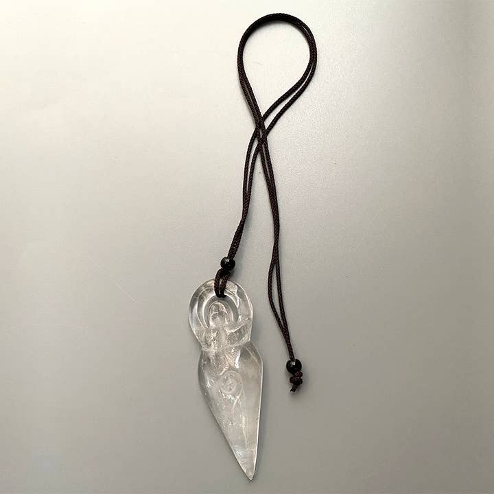 VIE – Engroshandel Halskæde med vedhæng – Vedhæng af Moder Jord-gudinde, 8x3 cm4