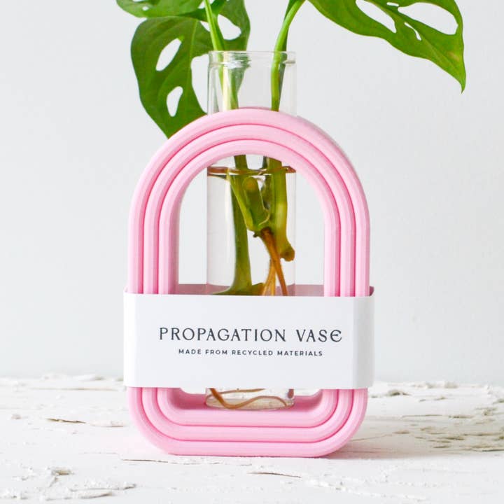 LindaMakess - Wholesale Plant Pot - 3D Printed Bubble Rainbow Arch Propagation Stands0