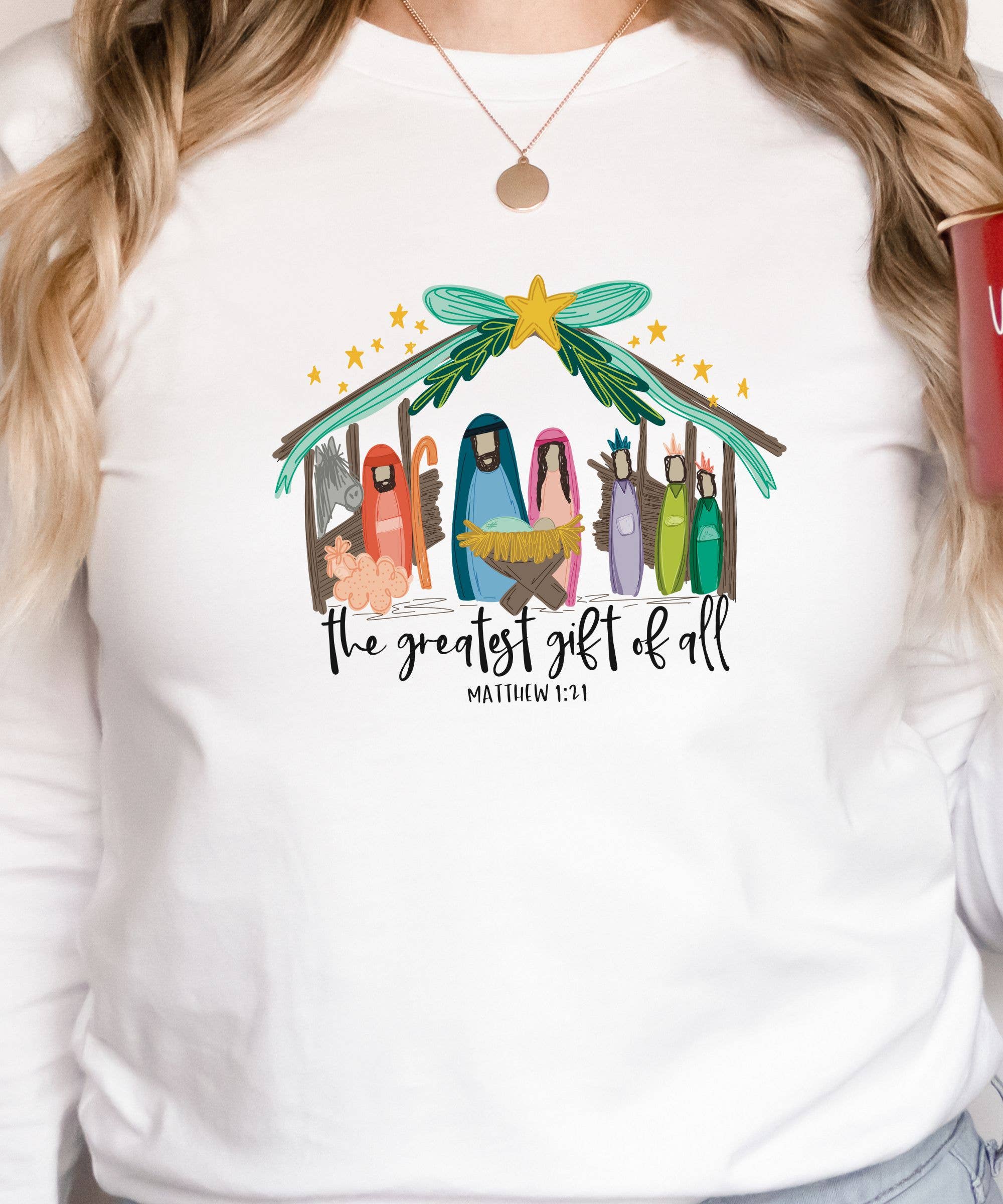 Midday USA - Wholesale Graphic Sweatshirt - Women's - Greatest Gift Of All Sweatshirt2