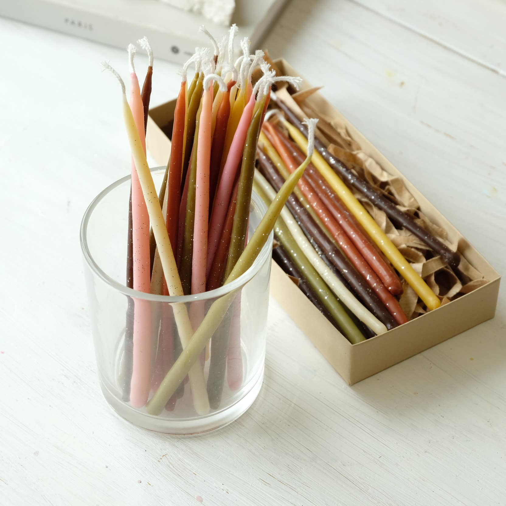 Hormscent - Wholesale Cake Candle - Birthday Beeswax Candles set of 150