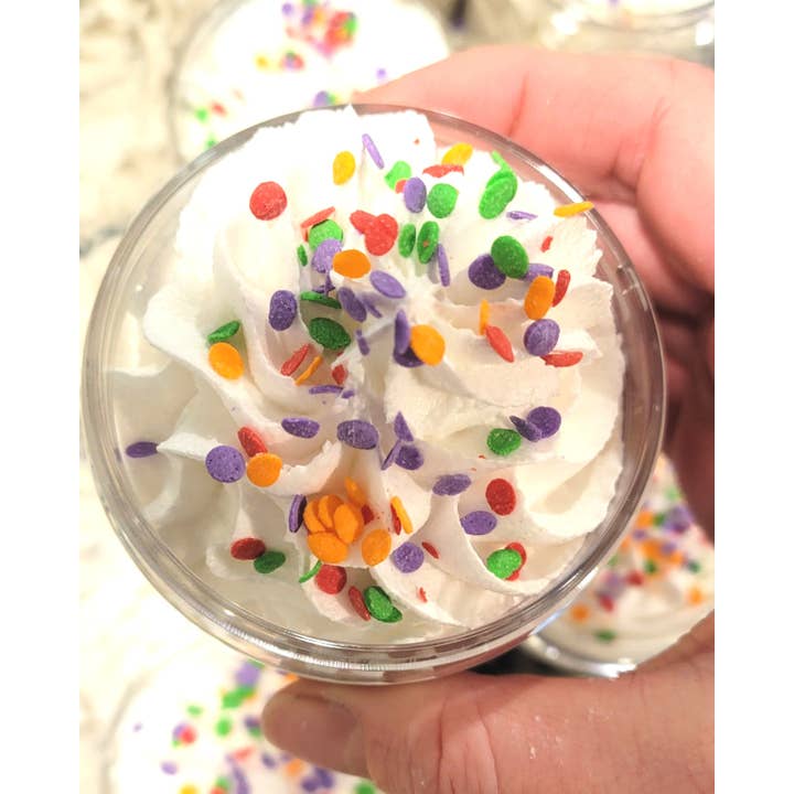 Soulful Serenity Soaps - Wholesale Whipped Soap - Cake Batter Whipped Soap + Scrub1