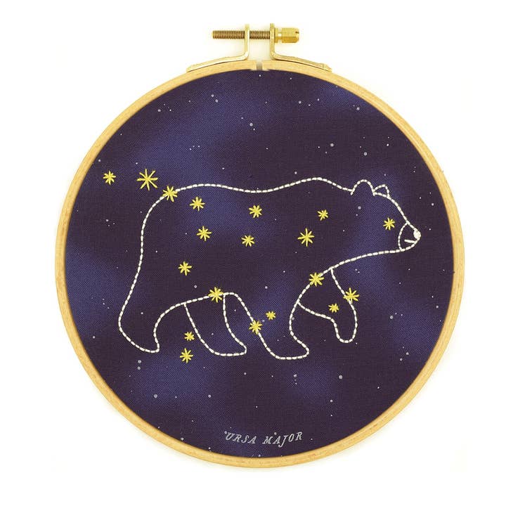 Ursa Major - 6" Hoop Kit for wholesale by Kiriki Press