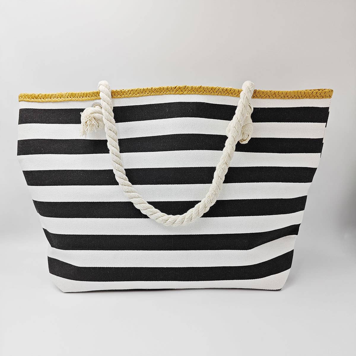 ACCITY - Wholesale Beach Bag - STRIPE CASUAL TRENDY BEACH BAG_CWAB2936