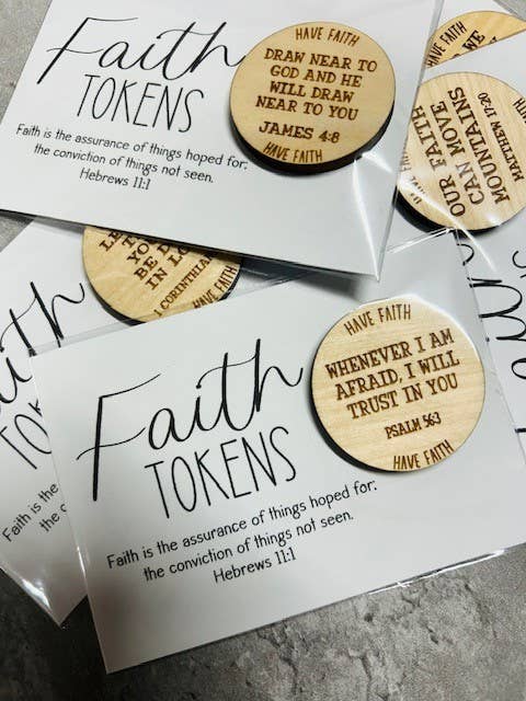 Faith Token para venta al por mayor de Eleanor Delilah