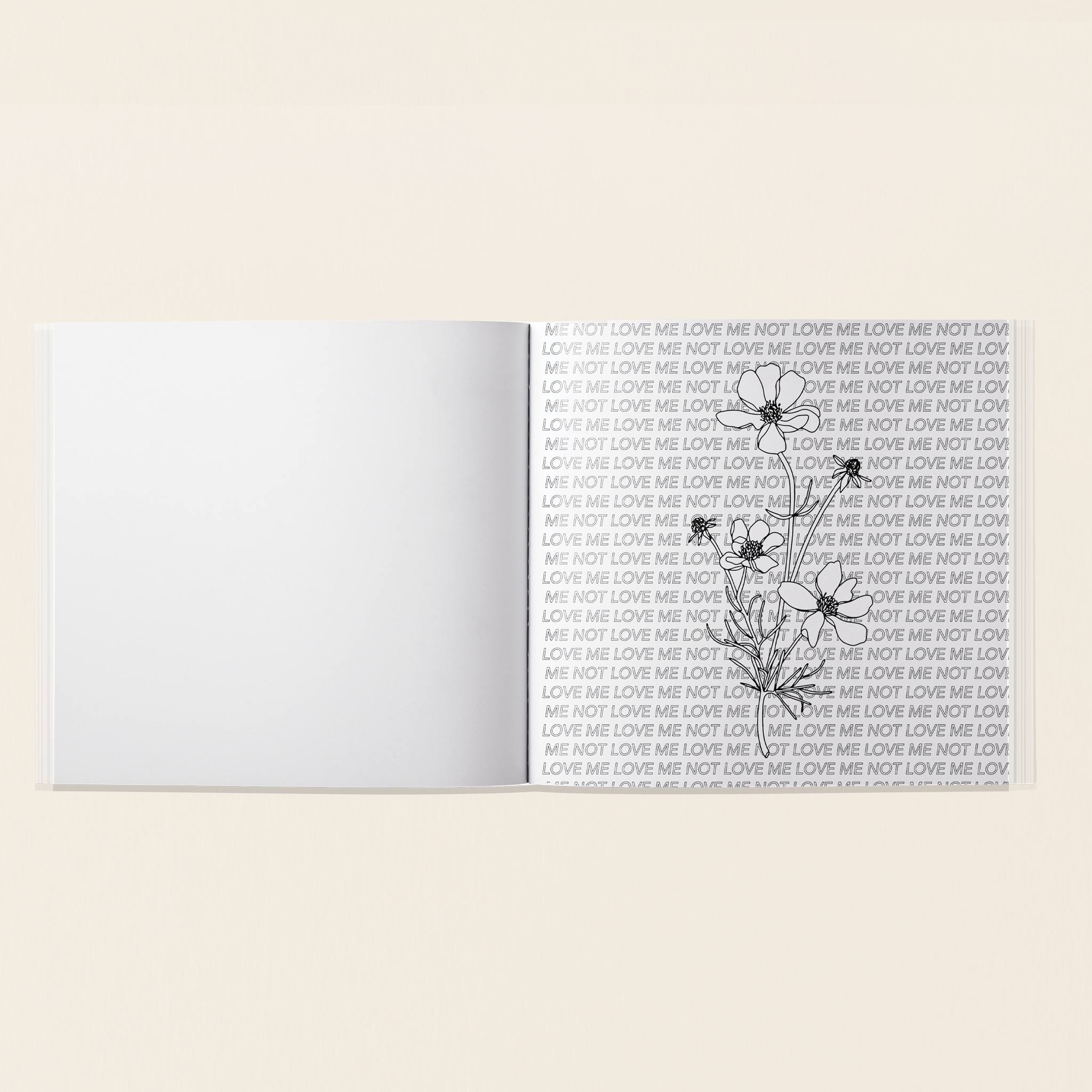 Paige Tate & Co. – wholesale Colouring and activity book – adult – Love in Bloom: A Romantic Adult Coloring Book 2