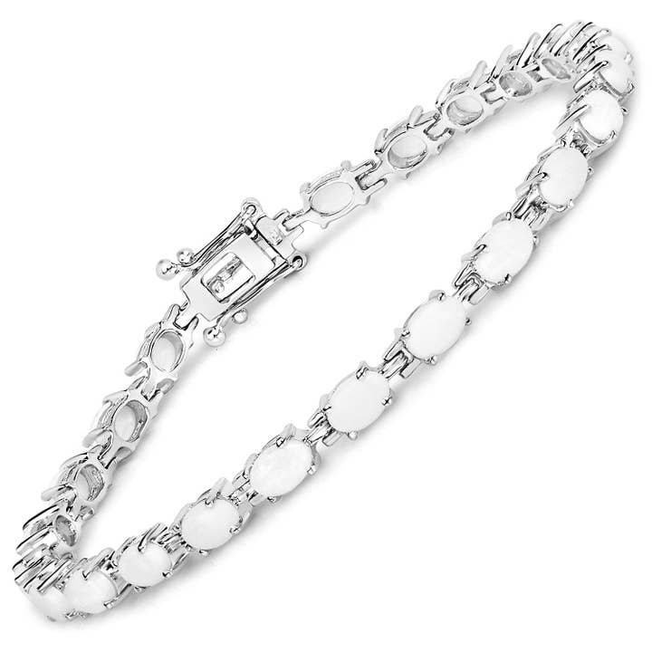FCJ Jewelry LLC - Wholesale Tennis Bracelet - Genuine Opal Tennis Bracelet