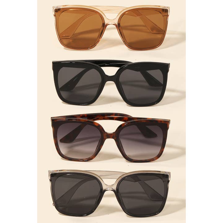 ASSORTED Large Frame Sunglasses Set for wholesale on Faire
