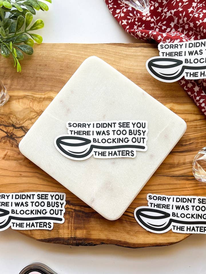 Blocking Out All the Haters for wholesale by Sammie Studio