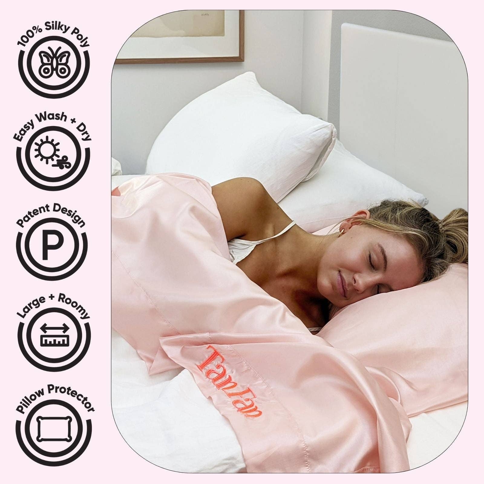 Tan Fan - Wholesale Sheet Set - Self  Tan Fan Sleep Sac - Open Side2