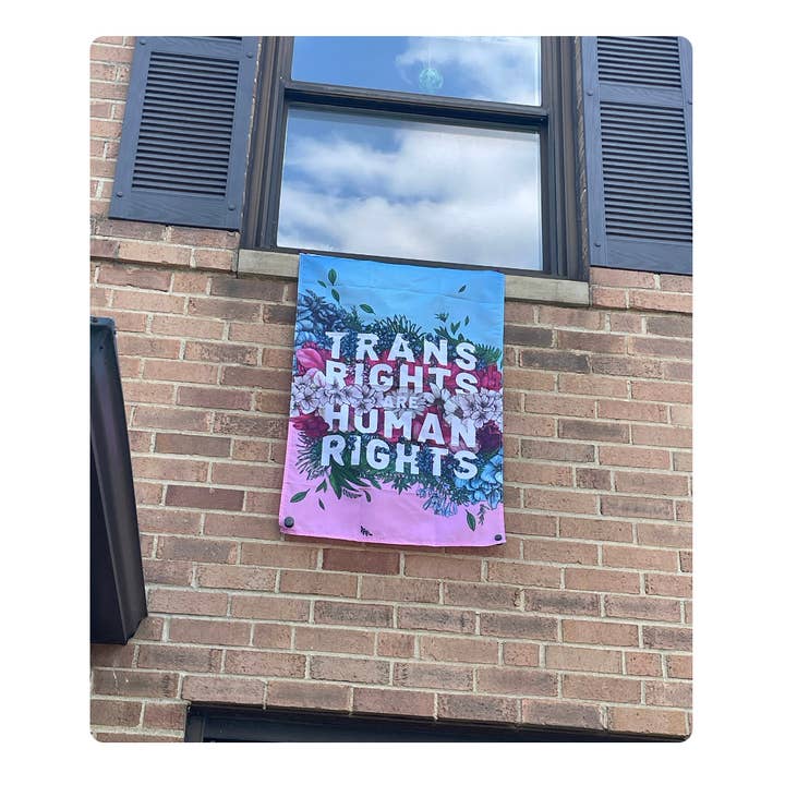 Transpainter - Wholesale Flag - Trans Rights Are Human Rights Flag | Trans Pride Flag7