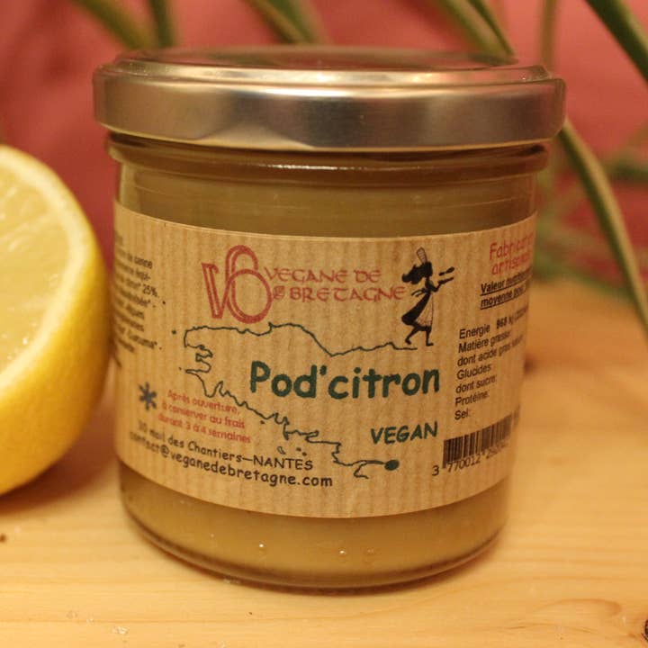 Veganistische citroenpeulen 160 g voor wholesale door Vegane de Bretagne