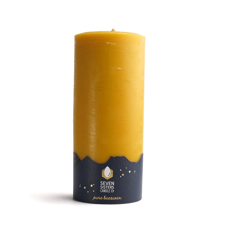 Made For Good - Wholesale Pillar candle - 10cm Pure Beeswax Pillar Candle2