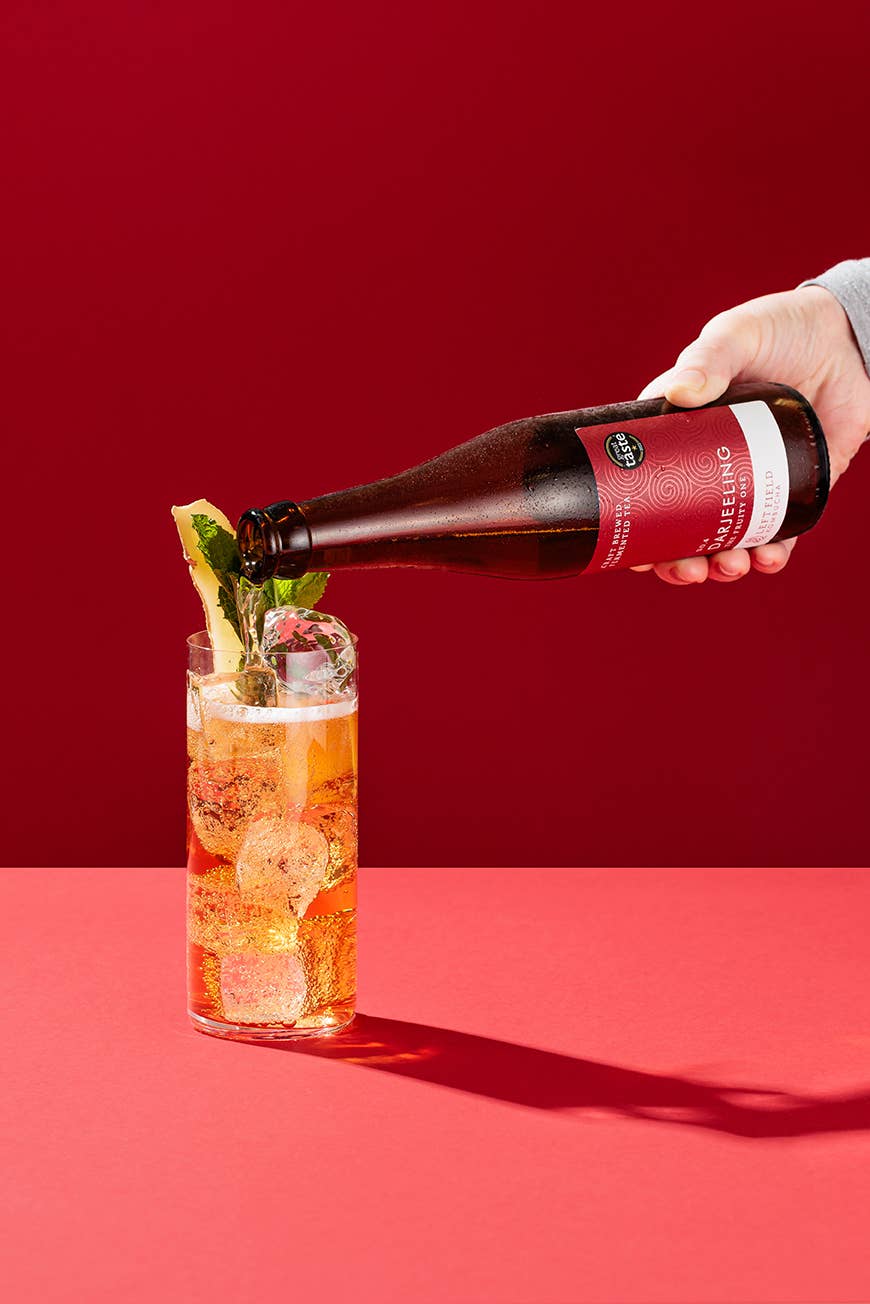 Left Field Kombucha - Wholesale Kombucha - No.4 Darjeeling kombuchathe: het fruitige exemplaar1