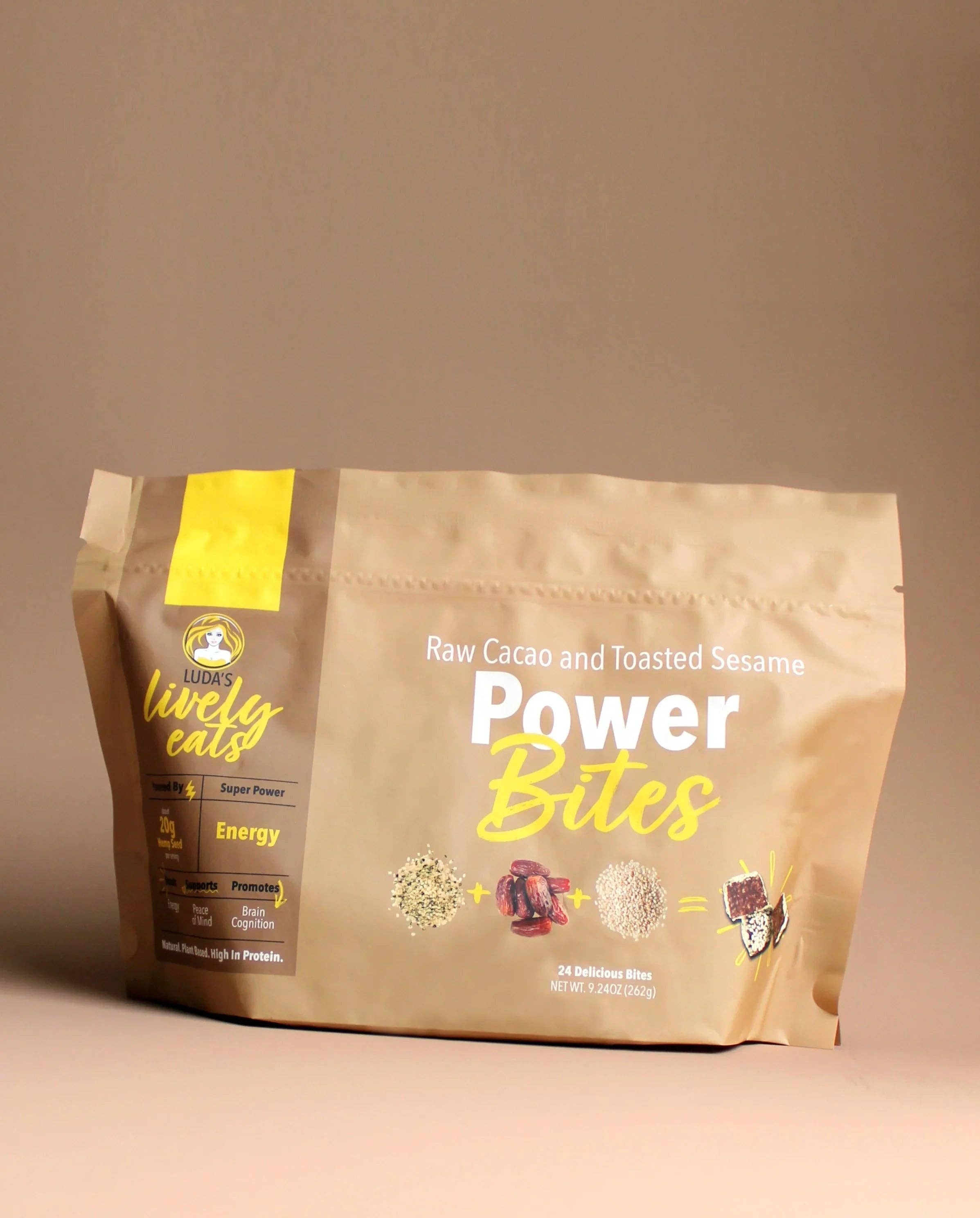 Luda's Lively Eats - Wholesale Snack Bar - Raw Cacao and Toasted Sesame3