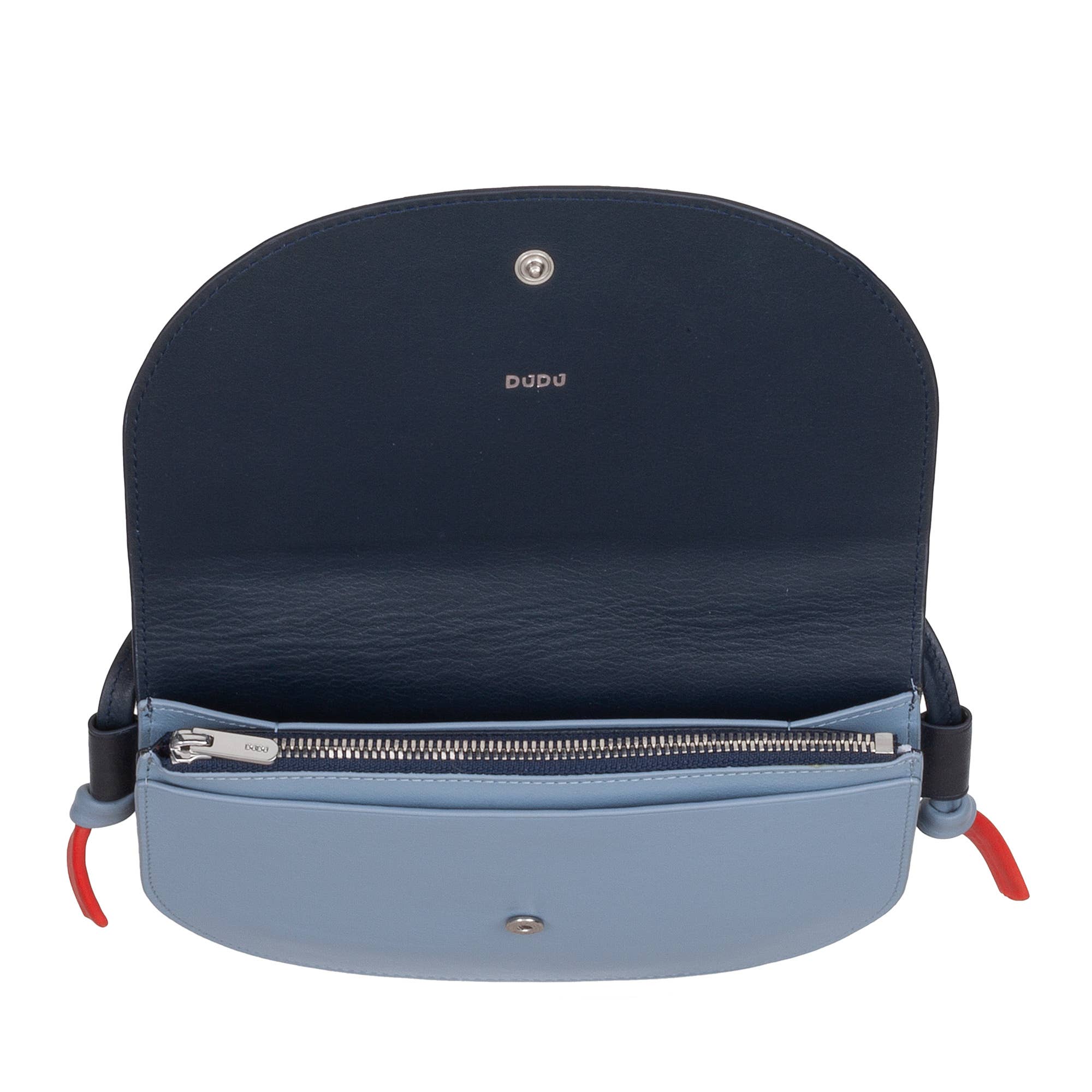 dudu – wholesale Axelväska - Dam – Dudu Liten Damaxelväska i Läder Marinblå3