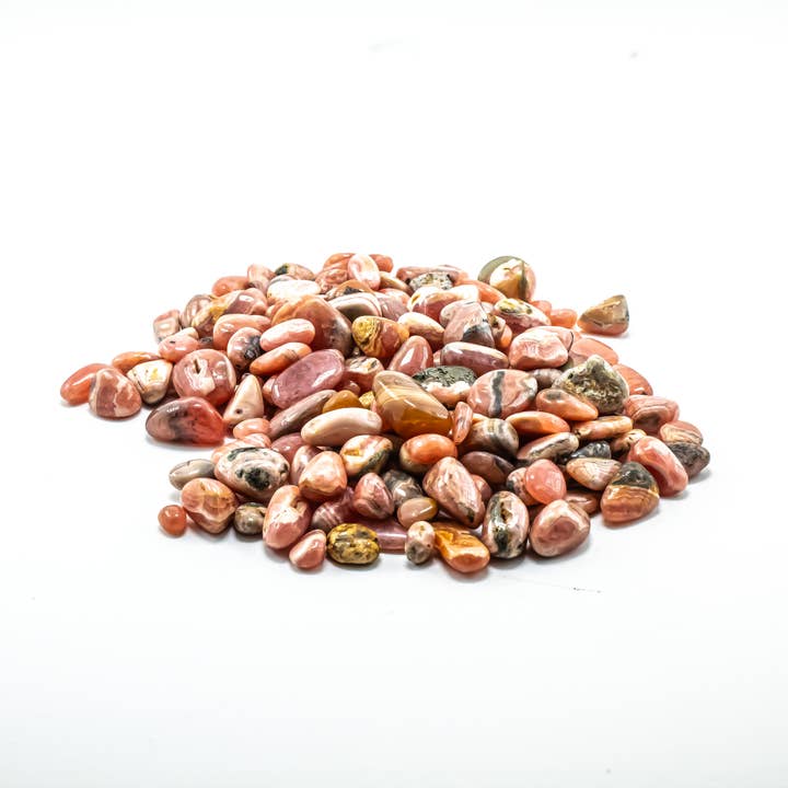 Quasar Gems USA - Vendita all'ingrosso Pietra/cristallo spirituale - Pietre Levigate di Rodocrosite 250g