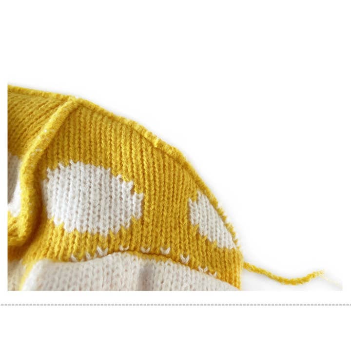 Funkyrel® Atzbranding Limited - Vente Bonnet – femme - Haila - Bonnet Tricoté à Oreilles de Chat à Pois3