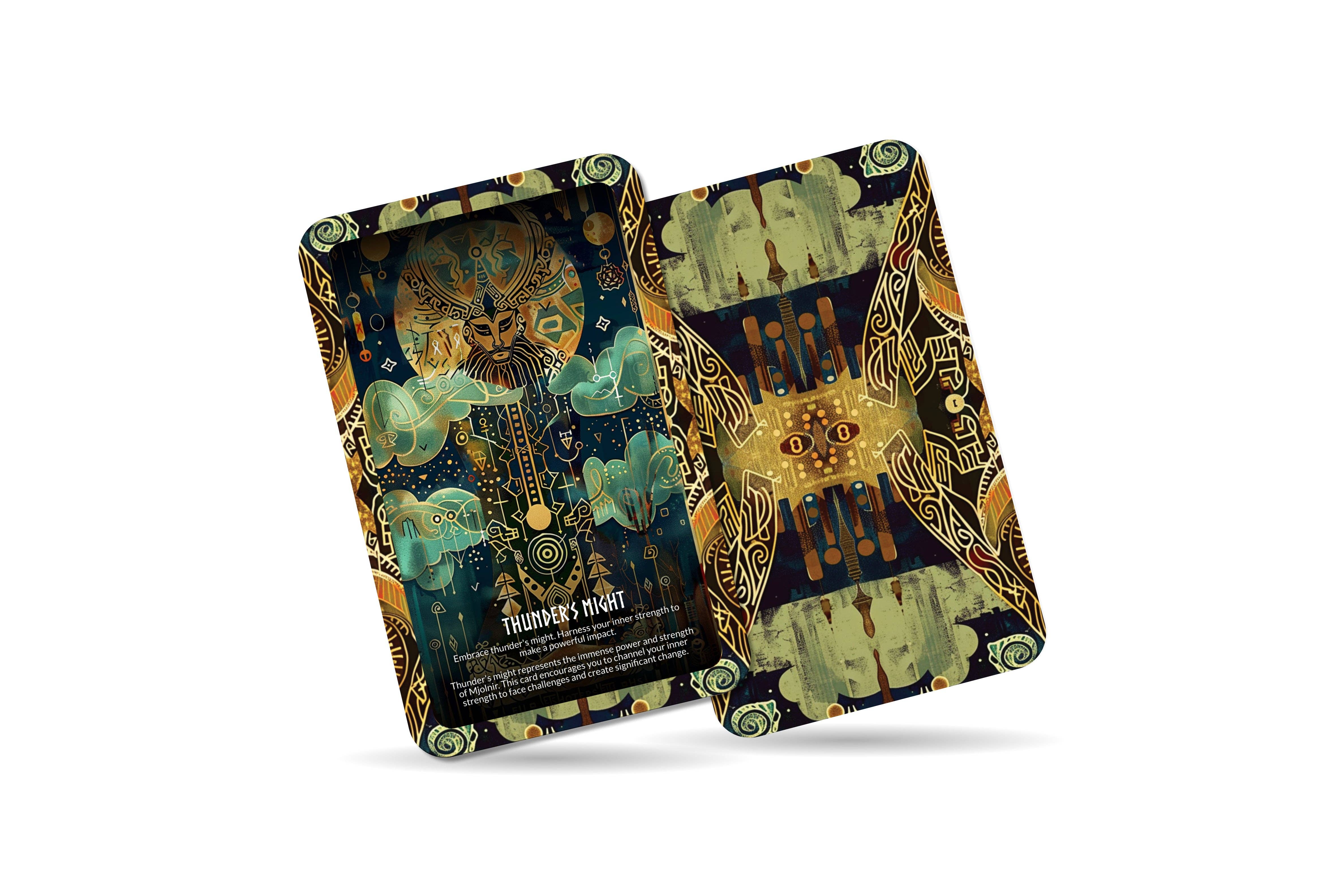 IBIZA TAROT - Venta al por mayor Cartas del tarot - Baraja Oráculo Mjolnir - Poder y Protección del Martillo de Thor9