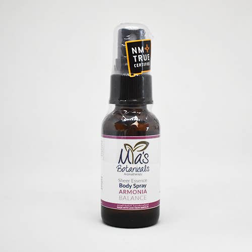 Sheer Essence Aromatherapy Body Spray - Armonia | Balance for wholesale by Mia's Botanicals Aromatherapy