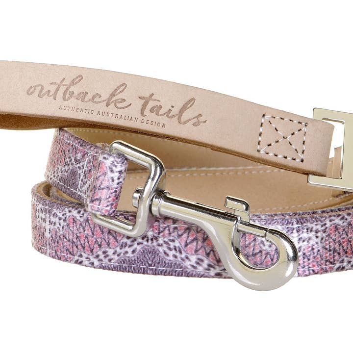 Leather Dog Lead - Vaughan Springs for wholesale by Outback Tails