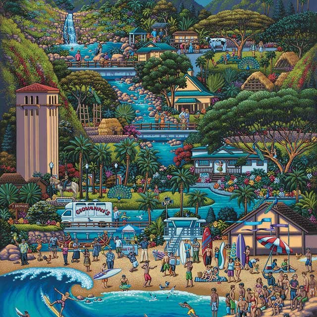 Boardwalk Puzzle Company - Vente Puzzle – adulte - North Shore - 1000 pièces1