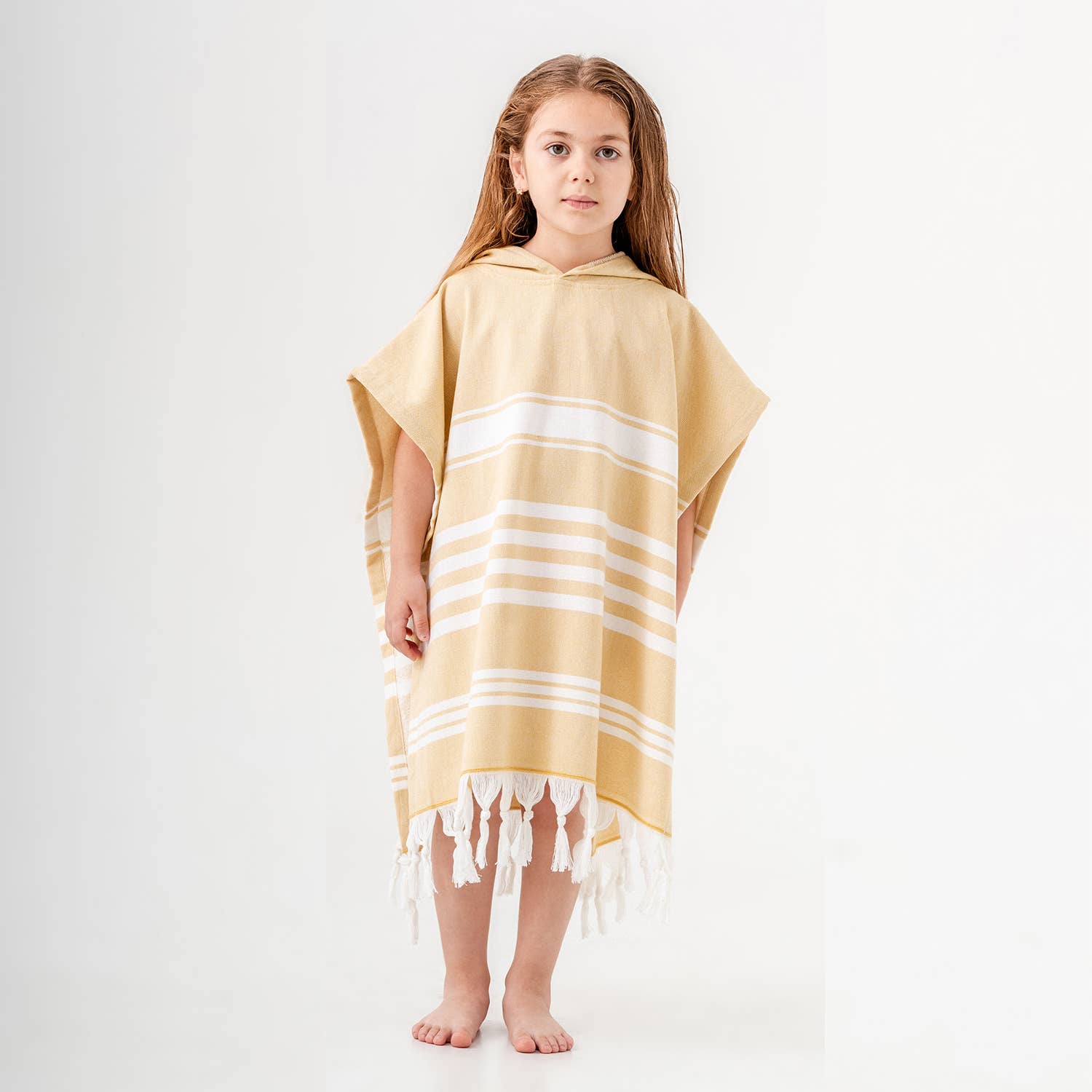 Kikoya – Großhandel Poncho-Handtuch – Kinder & Baby – Kapuzenponcho Surf-Wechsel-Badetuch mit Frotteerückseite6
