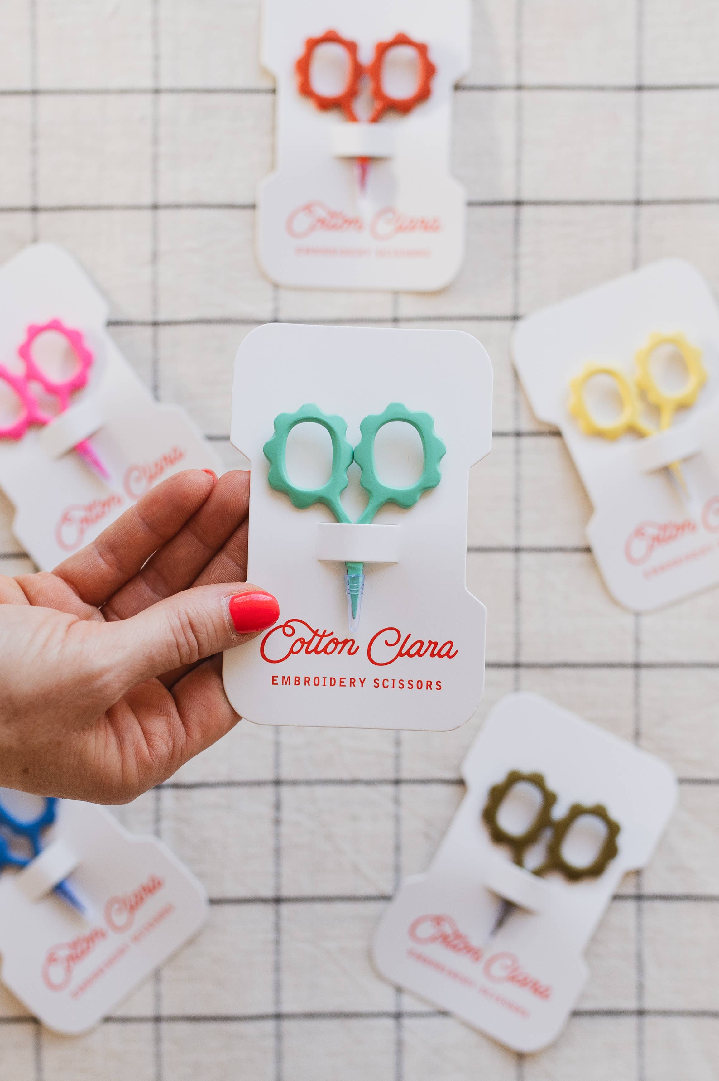 Cotton Clara Craft Kits & Supplies - Wholesale Scissors - Mini Sunflower Embroidery Scissors13