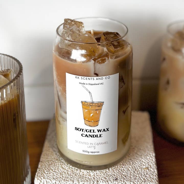 Iced Latte Candle for wholesale by KK Scents & Co.