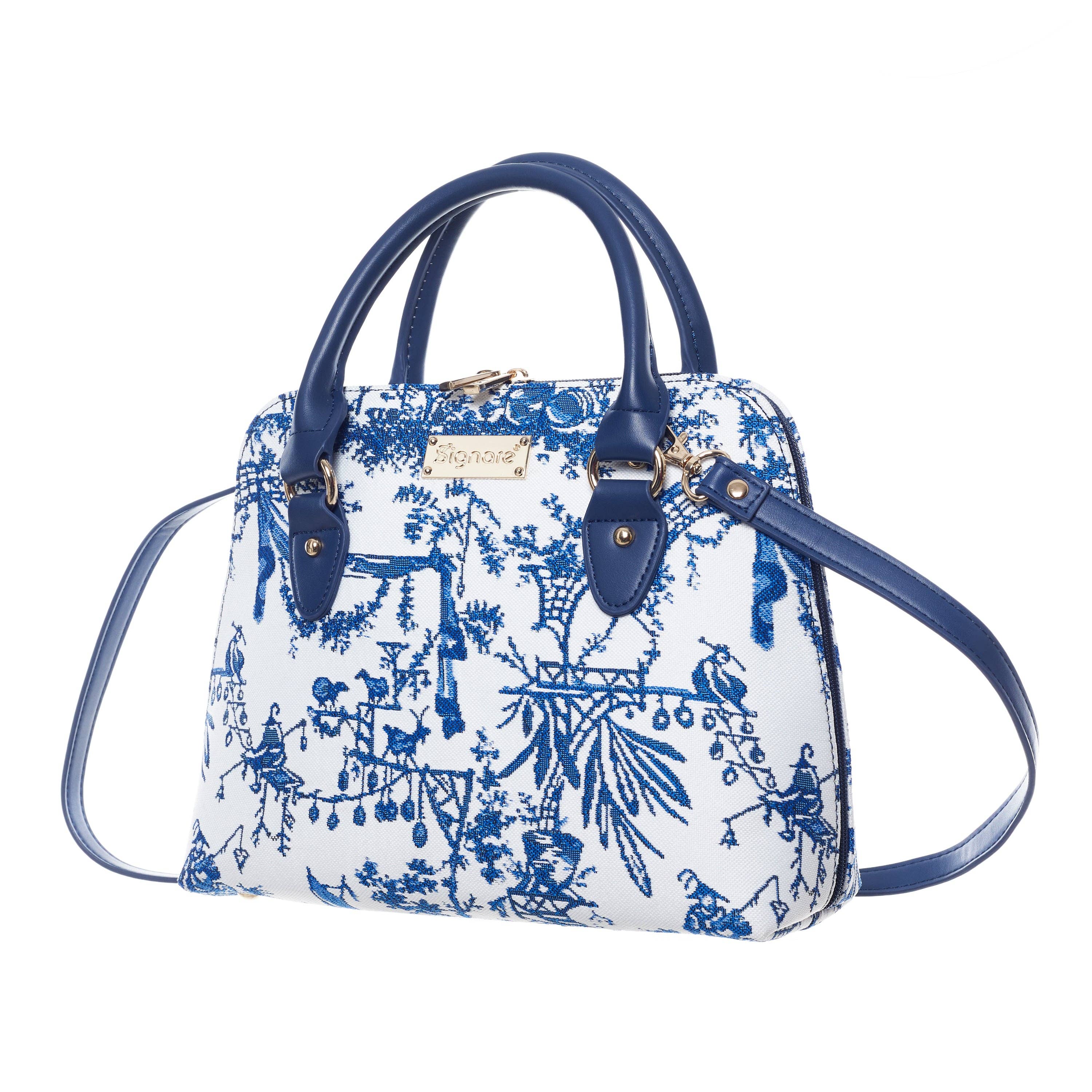 Signare Tapestry - Wholesale Top Handle Bag - Women's - The British Museum Chinoiserie - Convertible Bag1