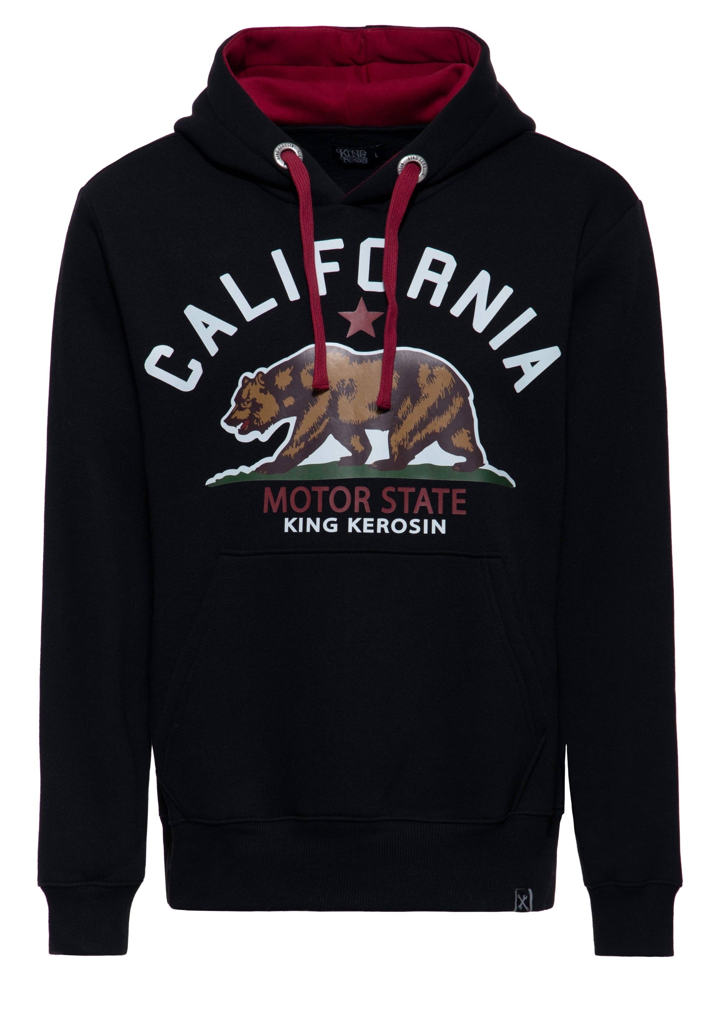 KING KEROSIN – wholesale Hoodie – Men's – Hoodie "California Motor State"10