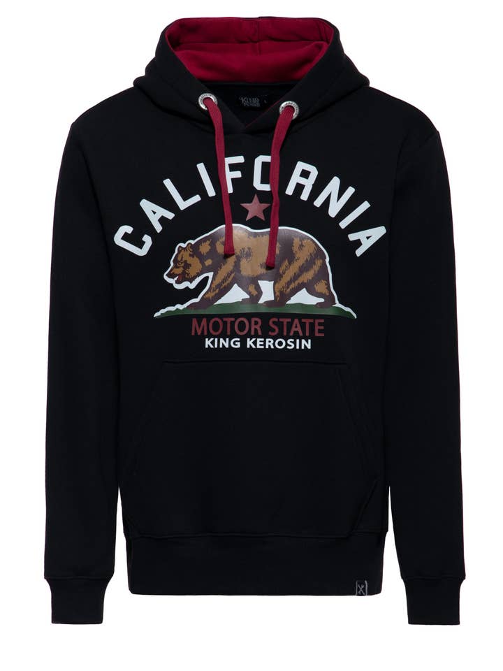 KING KEROSIN - Wholesale Hoodie - Heren - Hoodie «California Motor State»10