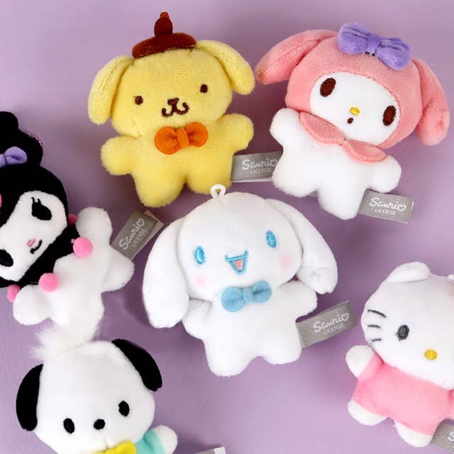 K-Wonderland – wholesale Nyckelringar - Dam – Sanrio Flaska Plysch Nyckelring Serie Väskcharm4