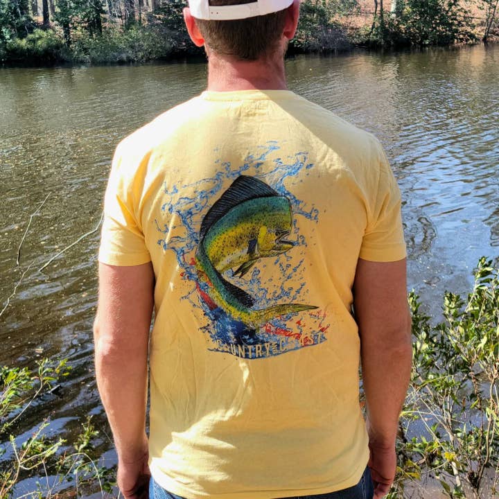 Mahi Splash Tee for wholesale by Country & Coast