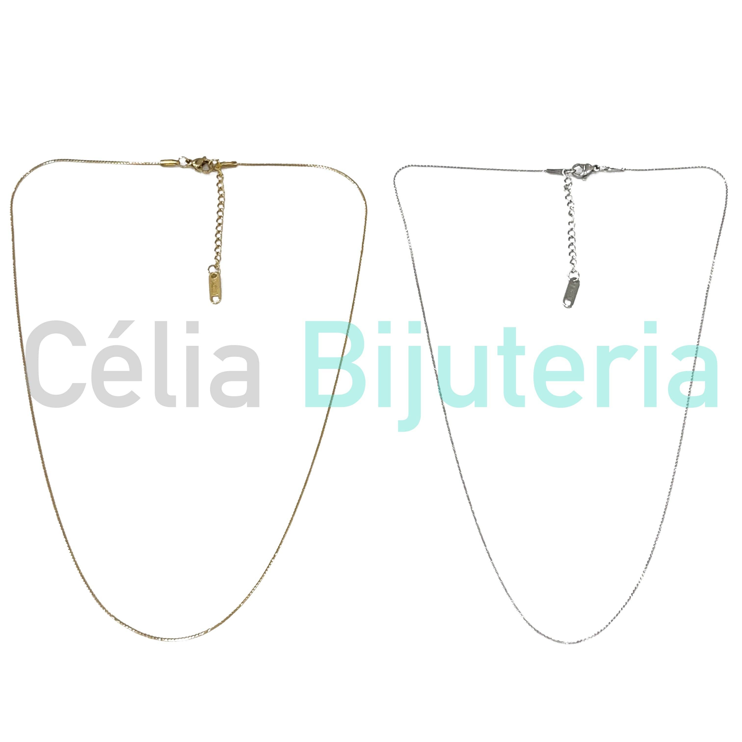Celli Biju - Wholesale Link & Chain Necklace - Simple Steel Necklace1