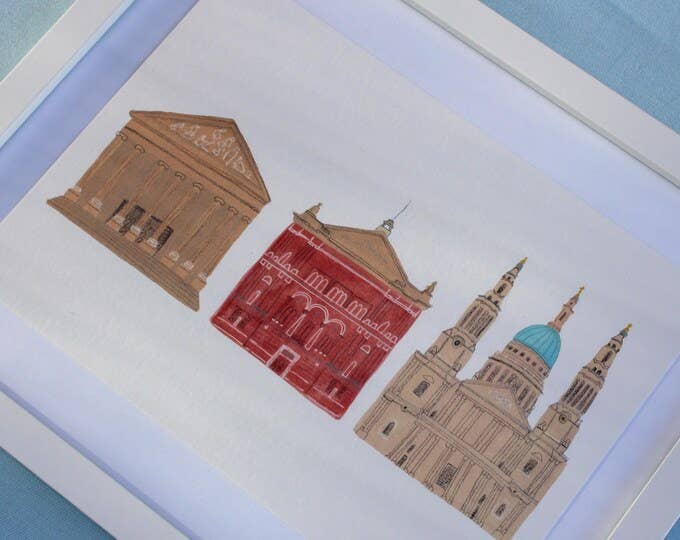 Emma Holmes Art - Wholesale Art Print - London Culture - Art Print8