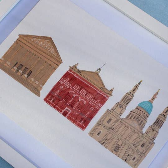 Emma Holmes Art - Wholesale Art Print - London Culture - Art Print8