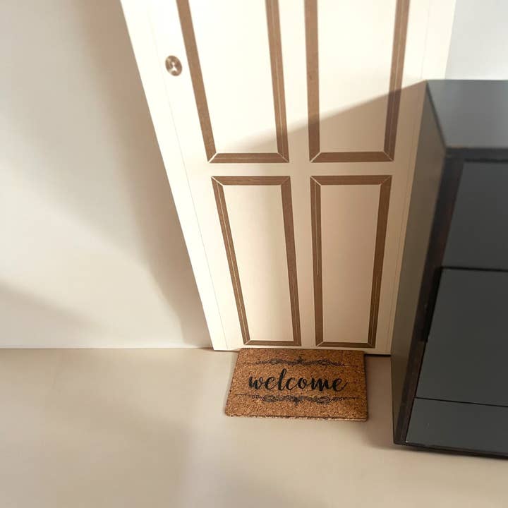 MB Cordas - Wholesale Door Mat - 1:6 Dollhouse Doormat Miniature Cork Rug Floor 1:12 scal Mat3