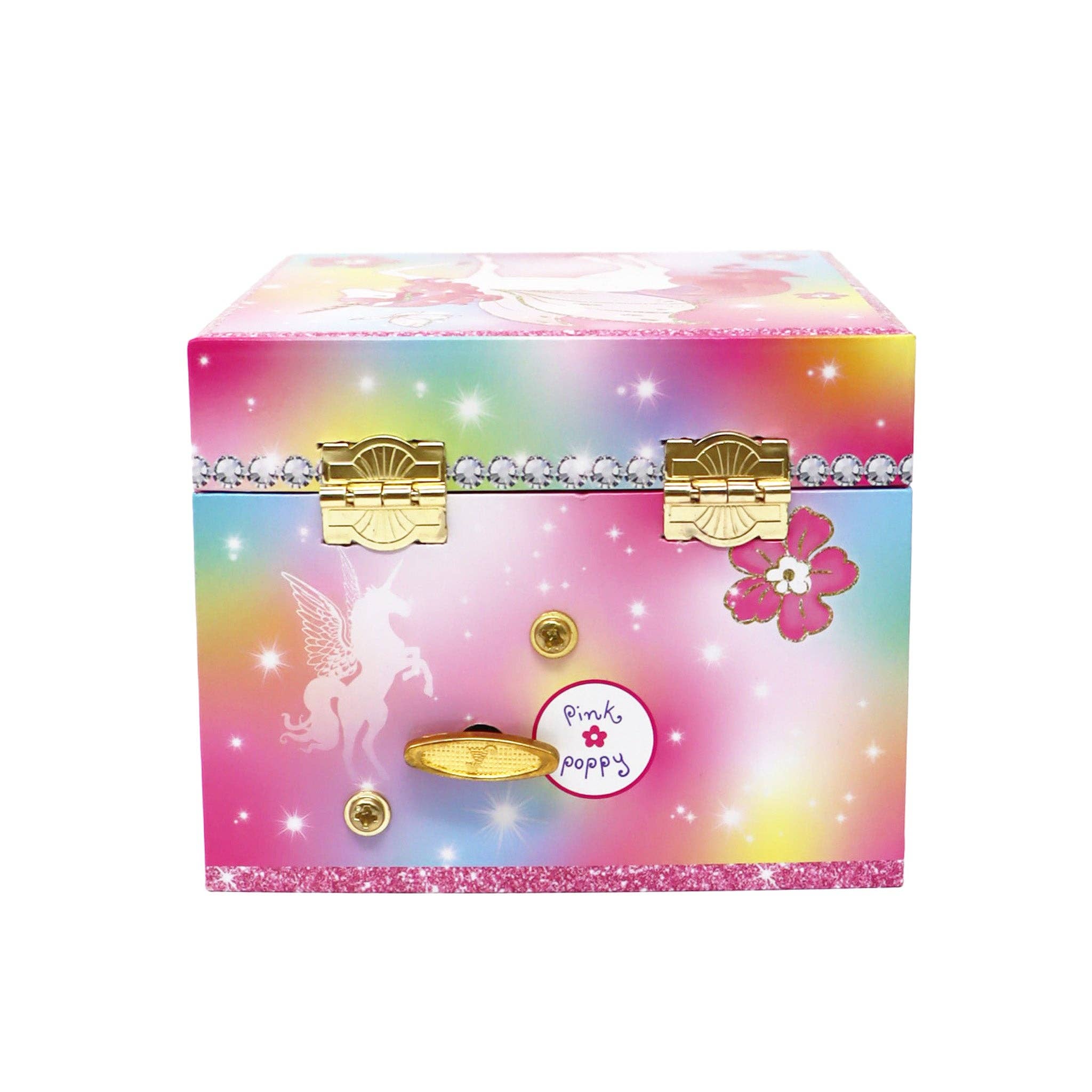 Pink Poppy USA - Wholesale Jewelry Box/Organizer - Kids - Dreamland Unicorn Small Musical Jewellery Box | Pack of 18