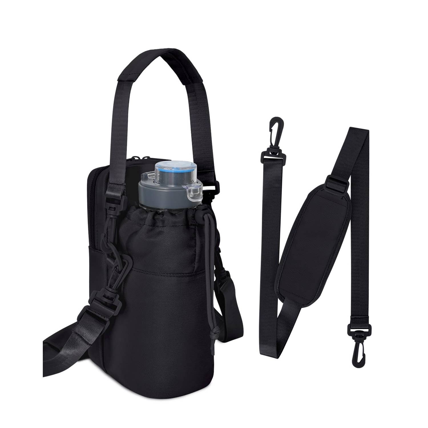 wandf – wholesale Crossbody-väska – Unisex – Vattenflaskhållare med telefonficka för vandring6