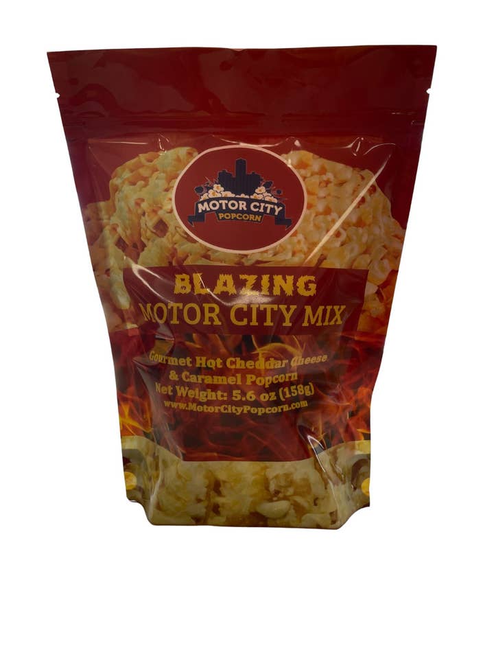 Blazing Motor City Mix for wholesale by Motor City Popcorn