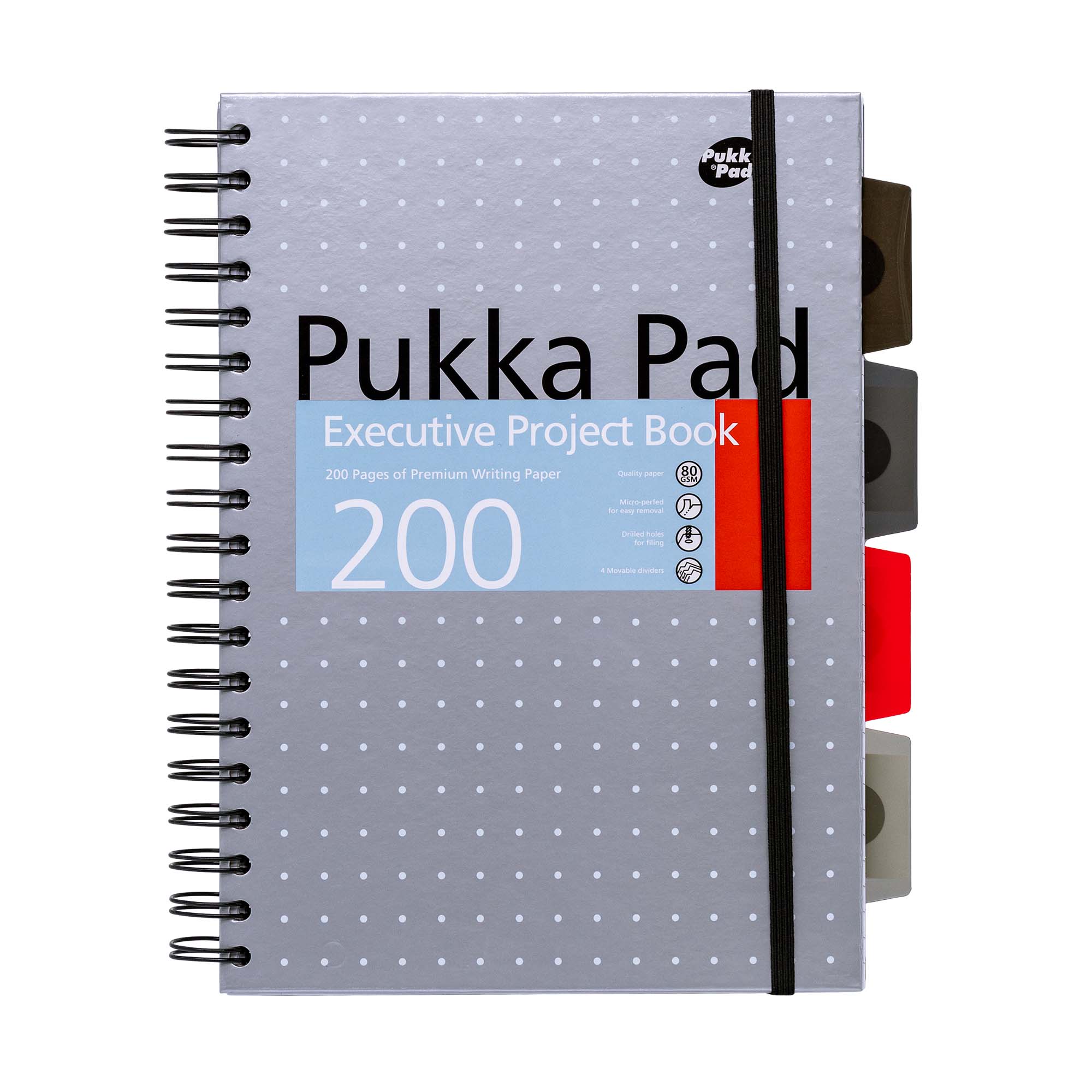 Pukka Pads North America - Wholesale Notebook - Metallic B5 Executive Project Book - assorted 3-pack6