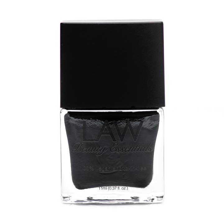 LAW Beauty Essentials - Wholesale Nail Polish - Hashtag Black Nail Polish0