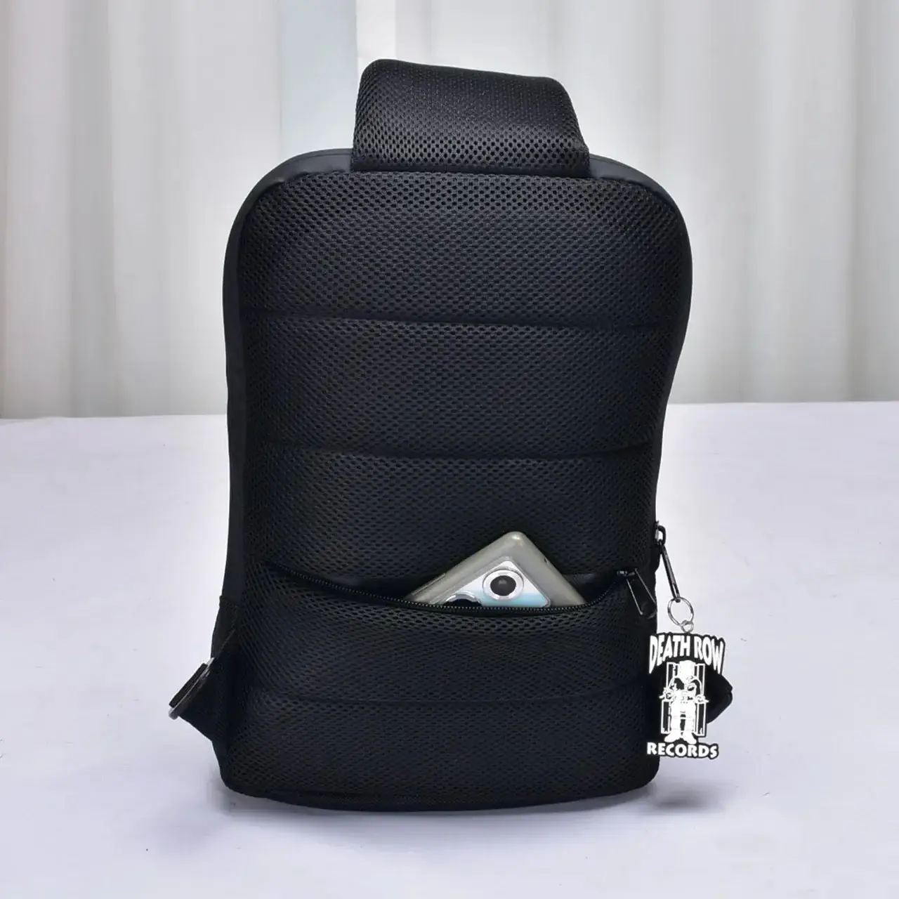 Natural Feelz - Wholesale Backpack - Unisex - Death Row Records - Smell Proof Shoulder Bag - Black2