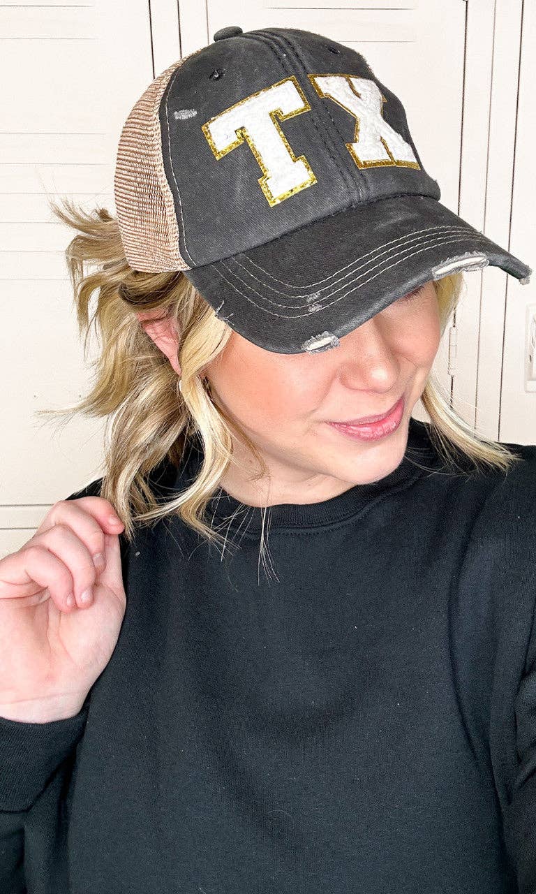 Sugar Stitch - Wholesale Trucker Hat - Women's - State Ideal Chenille Vintage Hat1