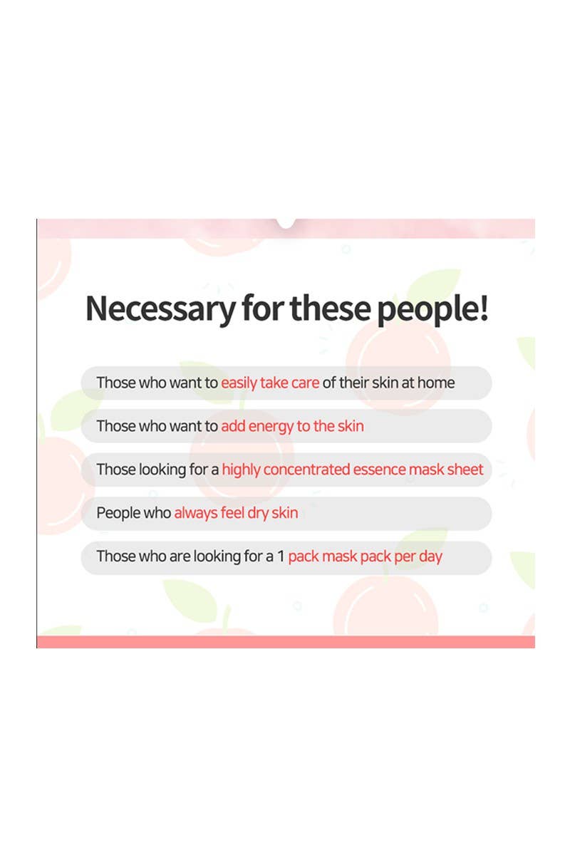 PINEAPPLE Beauty – Engroshandel Ansigtsmaske – Esfolio ESMPPUPEA Fugtighedsmaske med ferskenessens og hyaluronsyre - 10 stk.3